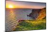 Cliffs of Moher at Sunset in Co. Clare, Ireland-Patryk Kosmider-Mounted Photographic Print