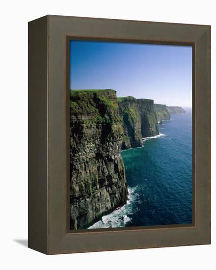 Cliffs of Moher, County Clare, Ireland-Steve Vidler-Framed Premier Image Canvas