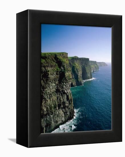 Cliffs of Moher, County Clare, Ireland-Steve Vidler-Framed Premier Image Canvas