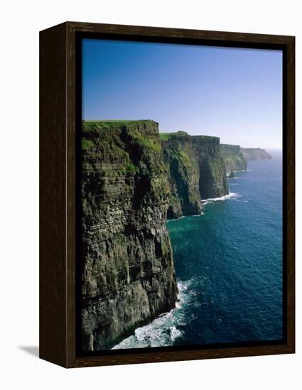 Cliffs of Moher, County Clare, Ireland-Steve Vidler-Framed Premier Image Canvas