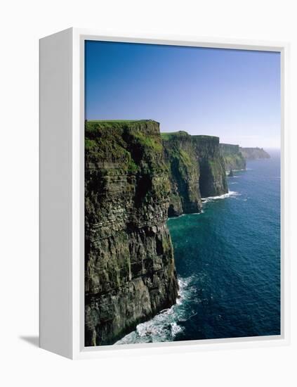 Cliffs of Moher, County Clare, Ireland-Steve Vidler-Framed Premier Image Canvas