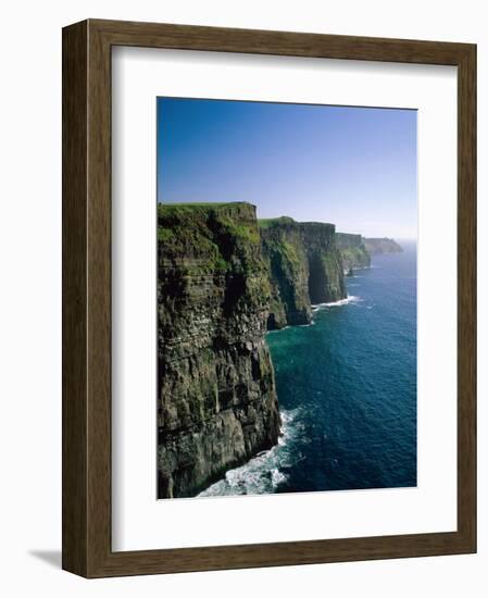 Cliffs of Moher, County Clare, Ireland-Steve Vidler-Framed Photographic Print