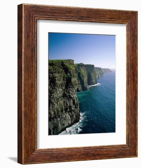 Cliffs of Moher, County Clare, Ireland-Steve Vidler-Framed Photographic Print