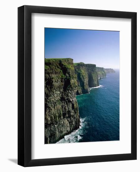 Cliffs of Moher, County Clare, Ireland-Steve Vidler-Framed Photographic Print