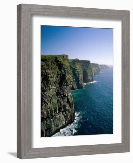 Cliffs of Moher, County Clare, Ireland-Steve Vidler-Framed Photographic Print