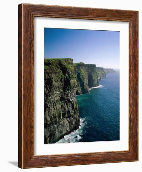 Cliffs of Moher, County Clare, Ireland-Steve Vidler-Framed Photographic Print