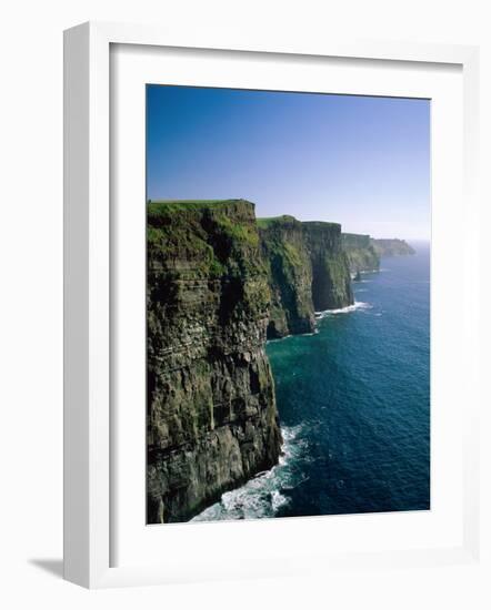 Cliffs of Moher, County Clare, Ireland-Steve Vidler-Framed Photographic Print