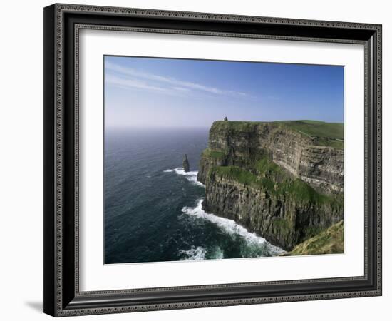 Cliffs of Moher, County Clare, Munster, Eire (Republic of Ireland)-Hans Peter Merten-Framed Photographic Print