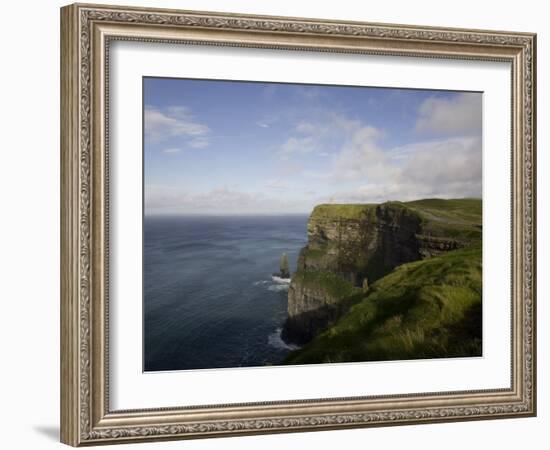 Cliffs of Moher, County Clare, Munster, Republic of Ireland, Europe-Oliviero Olivieri-Framed Photographic Print