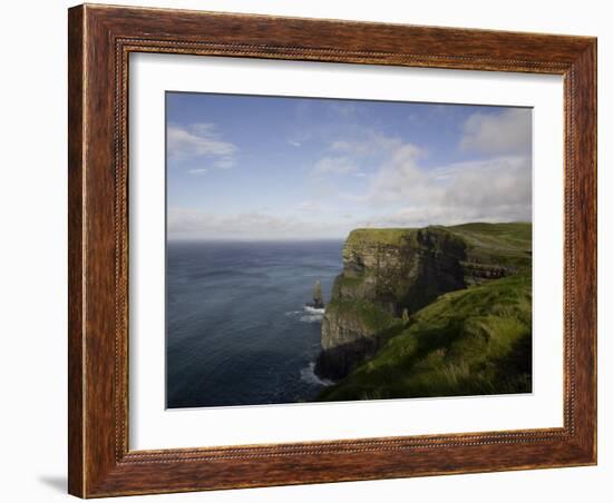 Cliffs of Moher, County Clare, Munster, Republic of Ireland, Europe-Oliviero Olivieri-Framed Photographic Print