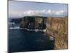 Cliffs of Moher, Rising to 230M in Height, O'Brians Tower and Breanan Mor Seastack, County Clare-Gavin Hellier-Mounted Photographic Print