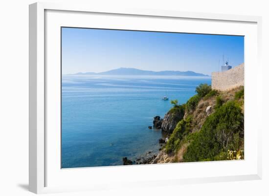 Cliffs of Talamone, Talamone, Grosseto Province, Maremma, Tuscany, Italy, Europe-Nico Tondini-Framed Photographic Print