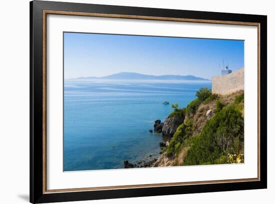 Cliffs of Talamone, Talamone, Grosseto Province, Maremma, Tuscany, Italy, Europe-Nico Tondini-Framed Photographic Print