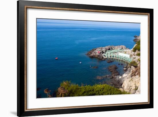 Cliffs of Talamone, Talamone, Grosseto Province, Maremma, Tuscany, Italy-Nico Tondini-Framed Photographic Print