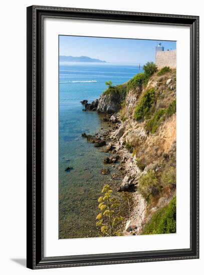 Cliffs of Talamone, Talamone, Grosseto Province, Maremma, Tuscany, Italy-Nico Tondini-Framed Photographic Print