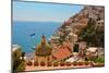 Cliffs of the Almafi Coast Italy-null-Mounted Photo