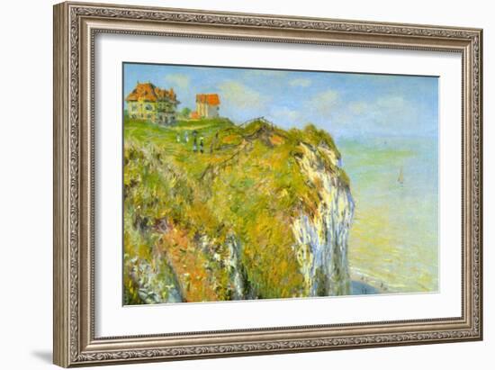 Cliffs-Claude Monet-Framed Art Print