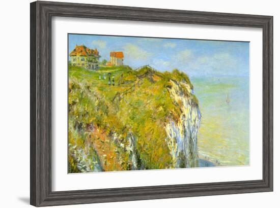 Cliffs-Claude Monet-Framed Art Print