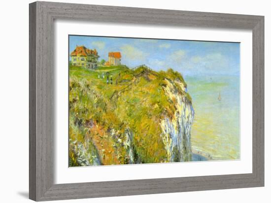 Cliffs-Claude Monet-Framed Art Print