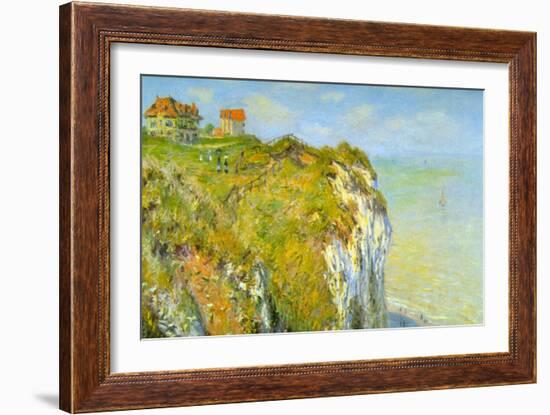 Cliffs-Claude Monet-Framed Art Print