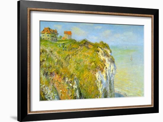 Cliffs-Claude Monet-Framed Art Print