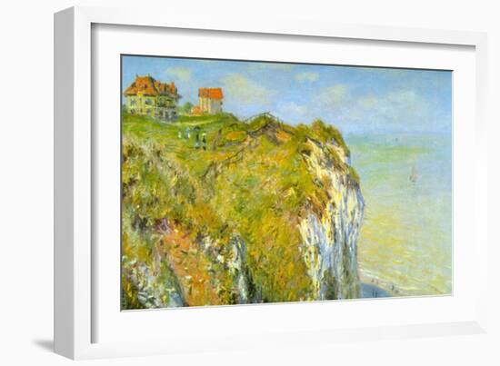 Cliffs-Claude Monet-Framed Art Print