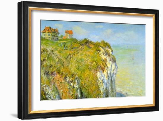 Cliffs-Claude Monet-Framed Art Print