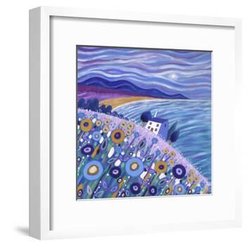 Clifftop Cottage, 2013-David Newton-Framed Giclee Print