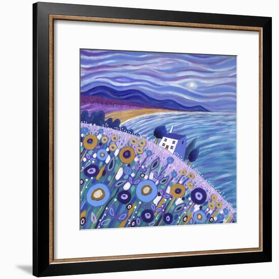 Clifftop Cottage, 2013-David Newton-Framed Giclee Print