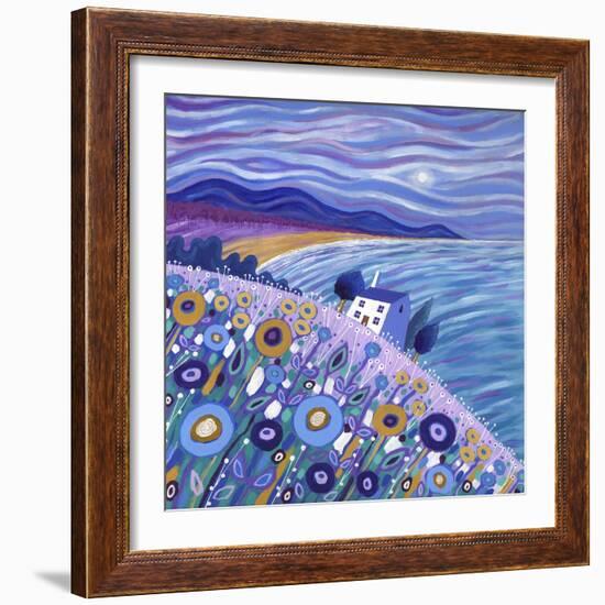 Clifftop Cottage, 2013-David Newton-Framed Giclee Print