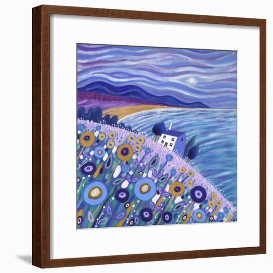 Clifftop Cottage, 2013-David Newton-Framed Giclee Print