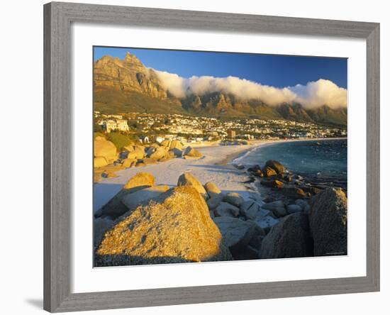 Clifton Bay and Beach, Cape Town, South Africa-Peter Adams-Framed Photographic Print