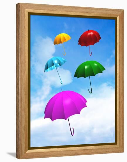 Climate Change-Victor Habbick-Framed Premier Image Canvas