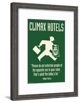 Climax Hotel-Wilbur Pierce-Framed Art Print