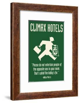 Climax Hotel-Wilbur Pierce-Framed Art Print