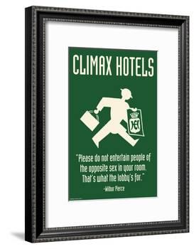 Climax Hotel-Wilbur Pierce-Framed Art Print