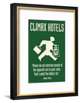 Climax Hotel-Wilbur Pierce-Framed Art Print