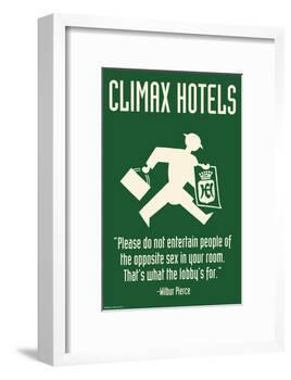 Climax Hotel-Wilbur Pierce-Framed Art Print