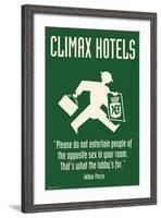 Climax Hotel-Wilbur Pierce-Framed Art Print