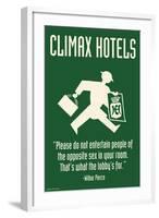 Climax Hotel-Wilbur Pierce-Framed Art Print