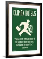 Climax Hotel-Wilbur Pierce-Framed Art Print