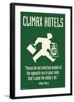 Climax Hotel-Wilbur Pierce-Framed Art Print