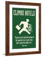 Climax Hotel-Wilbur Pierce-Framed Art Print