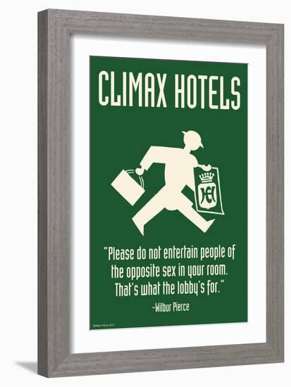 Climax Hotel-Wilbur Pierce-Framed Art Print