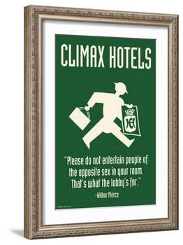 Climax Hotel-Wilbur Pierce-Framed Art Print