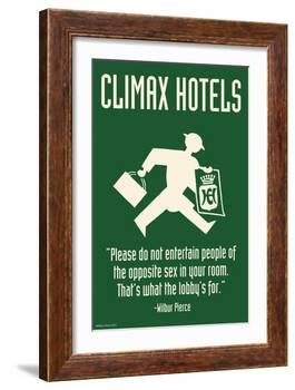 Climax Hotel-Wilbur Pierce-Framed Art Print