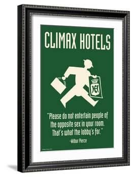 Climax Hotel-Wilbur Pierce-Framed Art Print