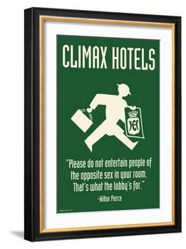 Climax Hotel-Wilbur Pierce-Framed Art Print