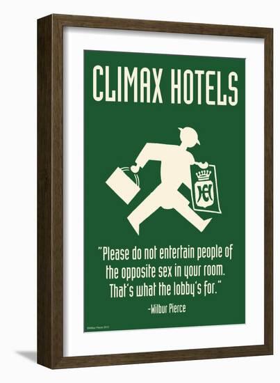 Climax Hotel-Wilbur Pierce-Framed Art Print