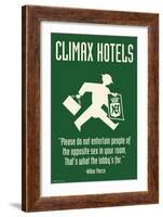 Climax Hotel-Wilbur Pierce-Framed Art Print
